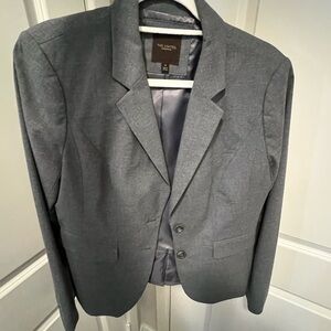 The Limited Gray Structured Blazer – Career Office Wear